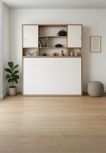 Cama abatible plaza y media