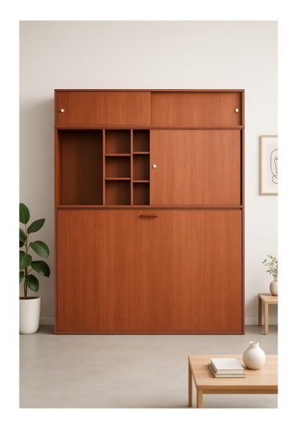 Cama abatible Plaza y Media