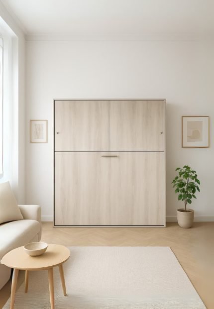 Cama abatible plaza y media