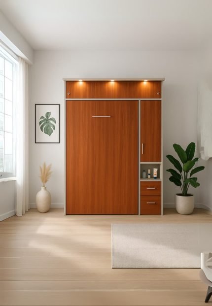 Cama abatible plaza y media