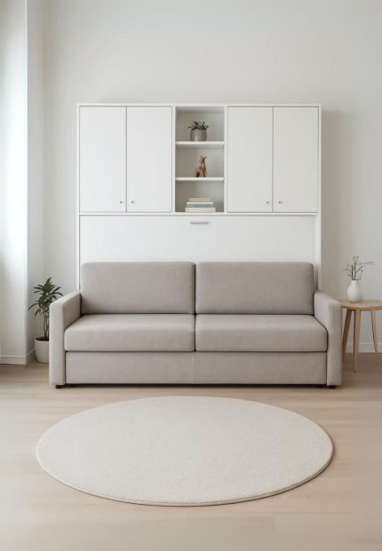 Cama abatible plaza y media